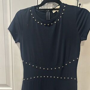 Michael kors mini dark blue dress